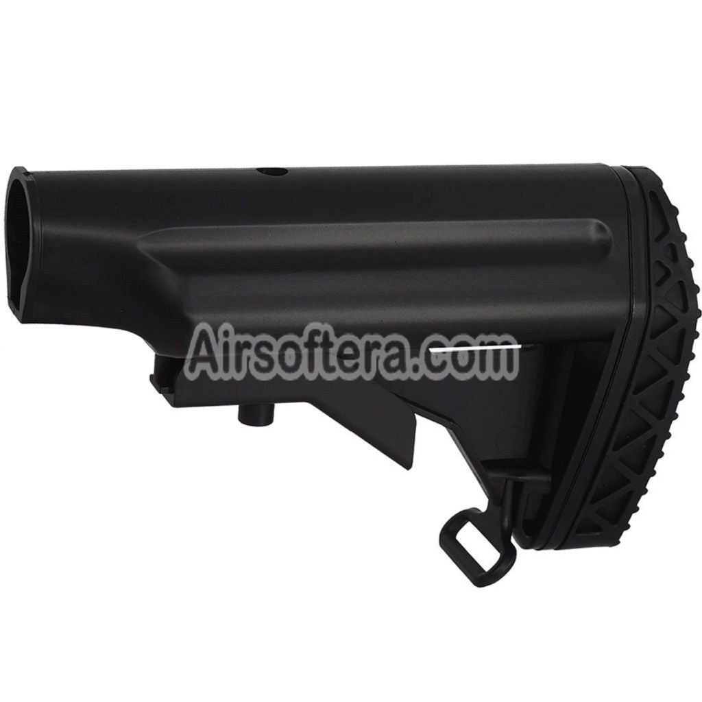 AirsoftEra Polymer HK417 Retractable Rifles Stock Black