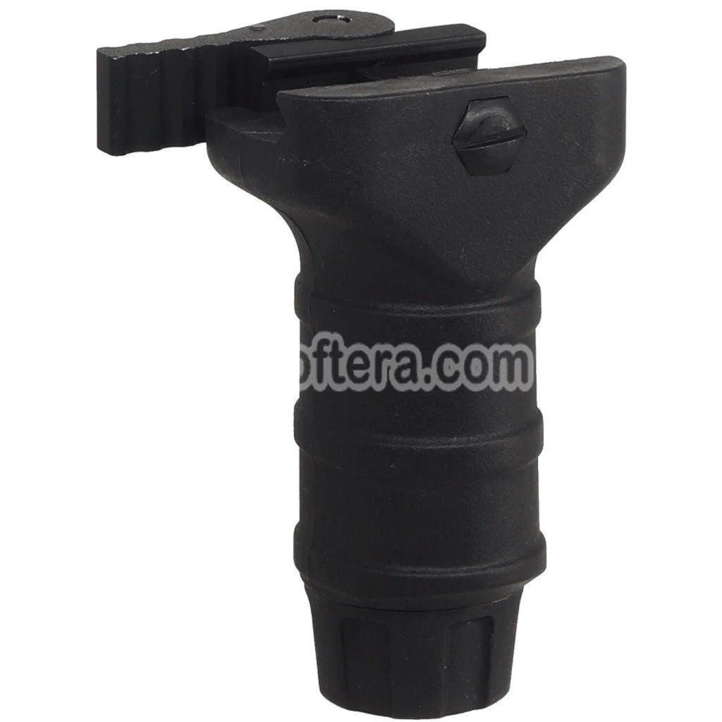 AirsoftEra Tango QD Lever Mount Short Vertical Foregrip For 1913 MIL-STD 20mm Picatinny Rail Black