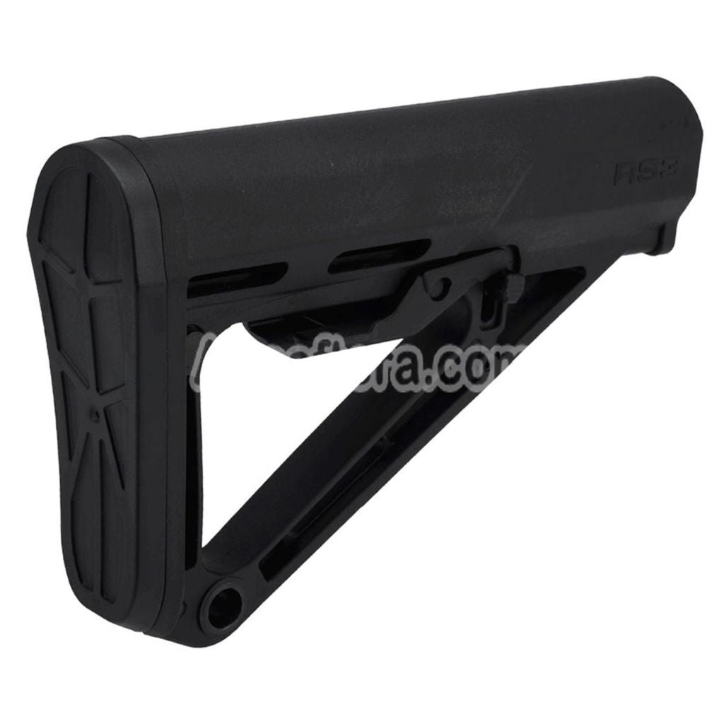 APS RS-3 Retractable Stock For M4 M16 Series AEG Rifles Airsoft Black