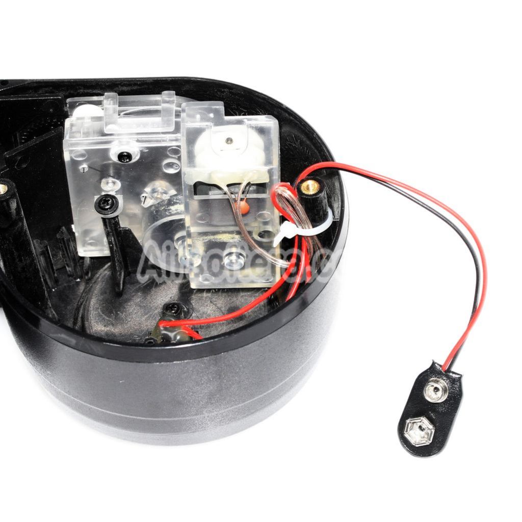 エアガン BATTLEAXE 2500rd 電動巻上げデュアルドラムマガジン MP5 AEG 用