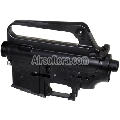 Airsoft E&C M16A1 Upper Lower Metal Body Receiver For E&C Tokyo Marui M4 M16 Series AEG Rifles Black