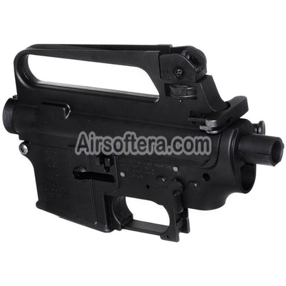 Airsoft E&C M16A2 Upper Lower Metal Body Receiver For E&C Tokyo Marui M4 M16 Series AEG Rifles Black