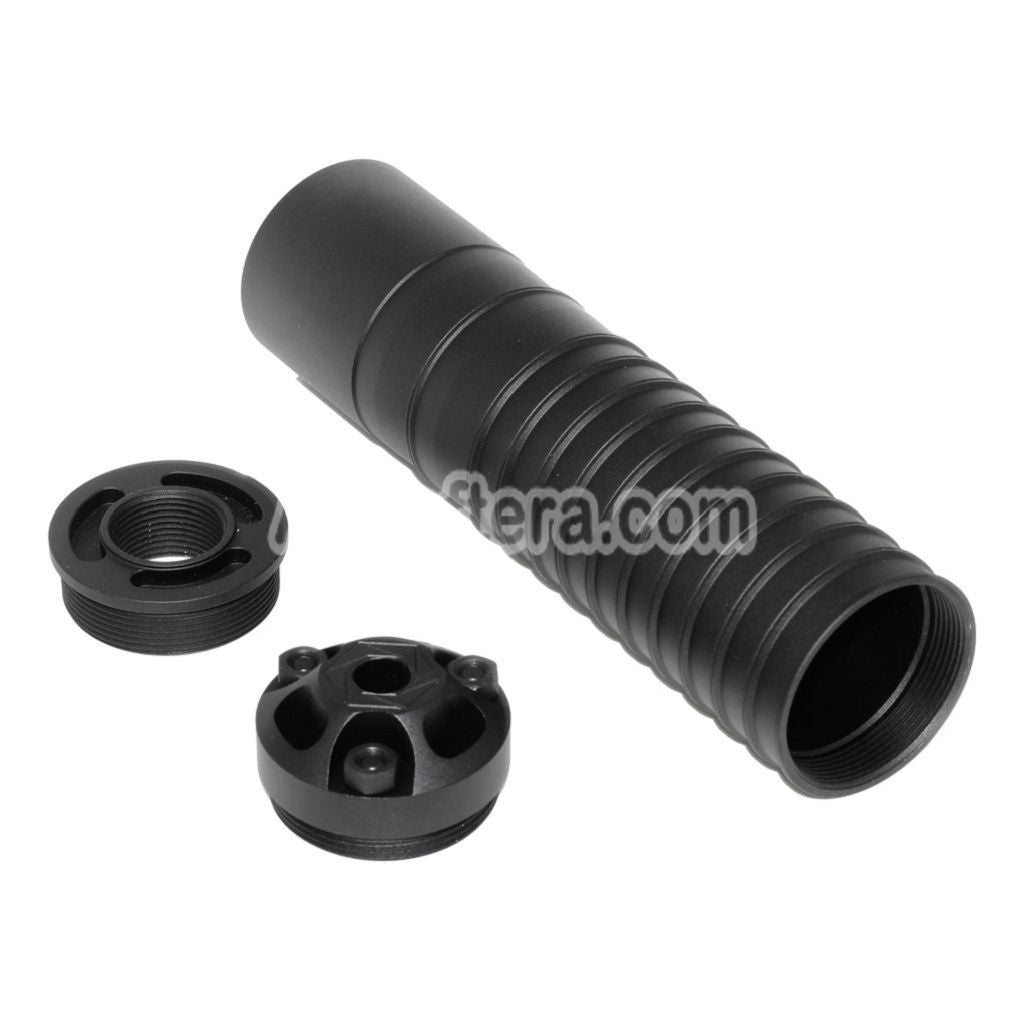 5KU 210mm DTKP Hexagon Mock Suppressor Silencer Type-1 +24mm CW Clockwise Threaded