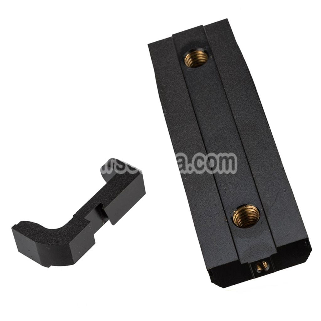Airsoft EMG Licensed SAI™ Heavy Weight Backstrap and Magazine Release for SAI BLU STANDARD GBB Pistol