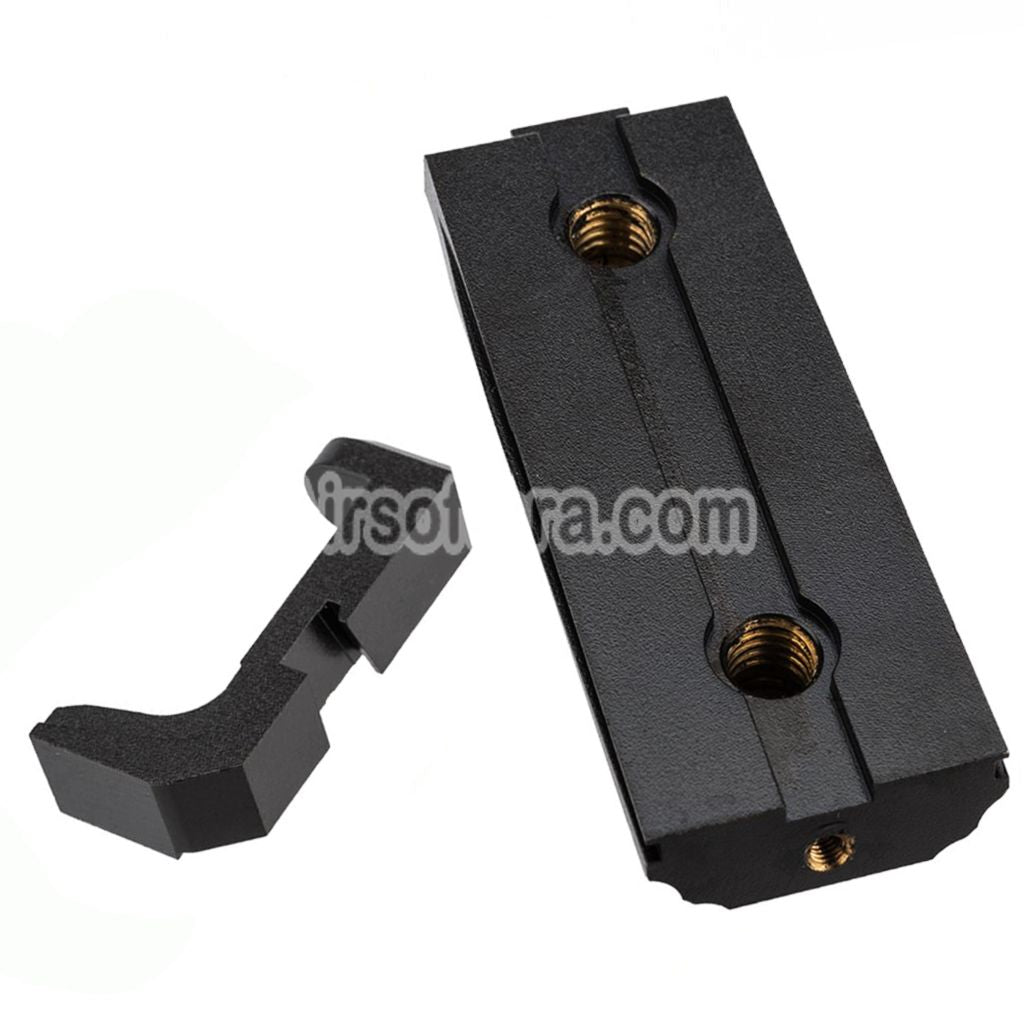 Airsoft EMG Licensed SAI™ Heavy Weight Backstrap and Magazine Release for SAI BLU COMPACT GBB Pistol