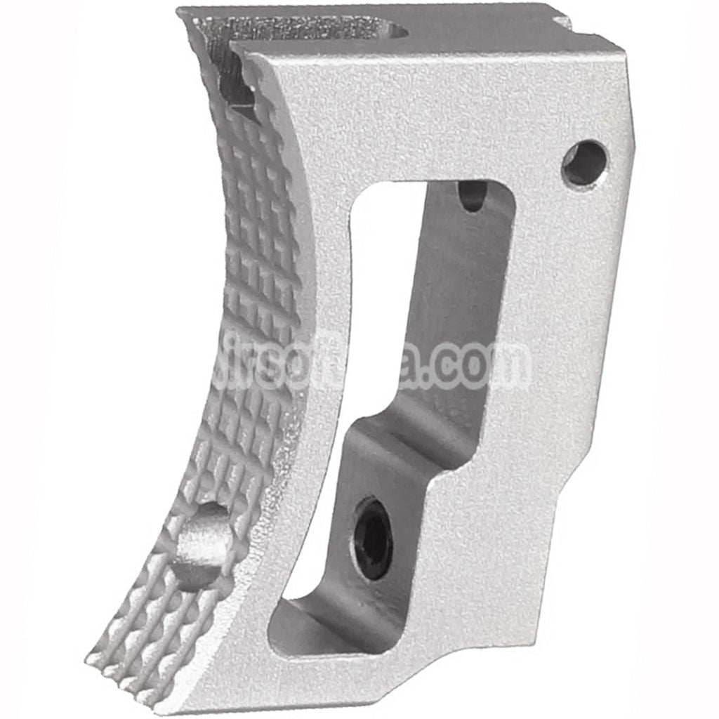 5KU Aluminum Medium Curved Adjustable Trigger For Tokyo Marui Hi-Capa 1911 Series GBB Pistols Airsoft