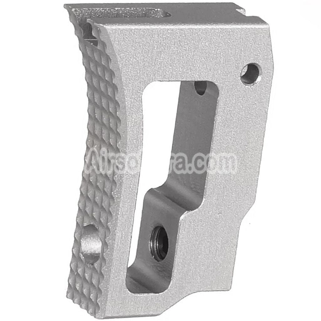 5KU Aluminum Upper Curved Adjustable Trigger For Tokyo Marui Hi-Capa 1911 Series GBB Pistols Airsoft