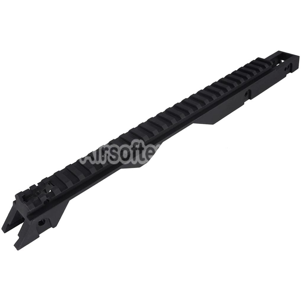 AirsoftEra 340mm Top Rail Suitable For G36 Series AEG Rifles Black