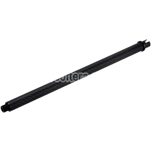 Airsoft Dr. Black Light Weight Carbon Fiber 14" Inches Outer Barrel For Tokyo Marui M4 Series MWS GBB Rifles Black