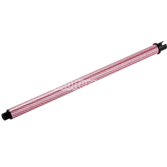 Airsoft Dr. Black Light Weight Carbon Fiber 14" Inches Outer Barrel For Tokyo Marui M4 Series MWS GBB Rifles Pink