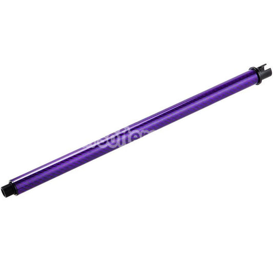 Airsoft Dr. Black Light Weight Carbon Fiber 14" Inches Outer Barrel For Tokyo Marui M4 Series MWS GBB Rifles Purple