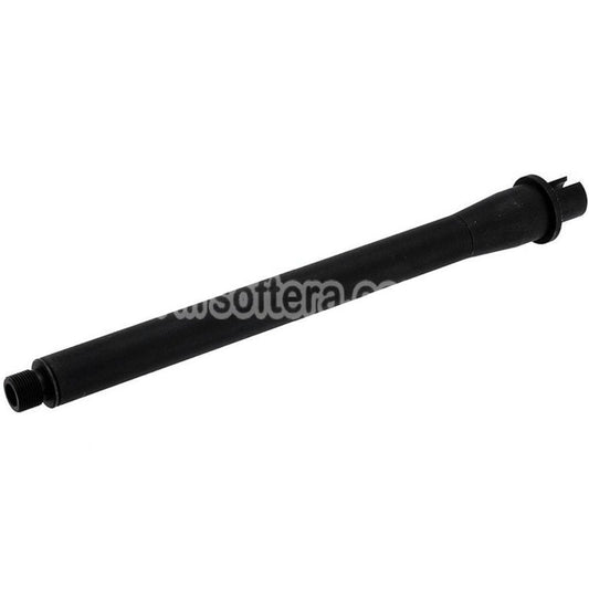Revanchist Airsoft Aluminum 10.3" Inches Outer Barrel with 0.5" Barrel Extension -14mm CCW For Tokyo Marui M4 Series MWS GBB Rifles Black
