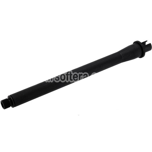 Revanchist Airsoft Aluminum 10.5" Inches Outer Barrel with 0.5" Barrel Extension -14mm CCW For Tokyo Marui M4 Series MWS GBB Rifles Black