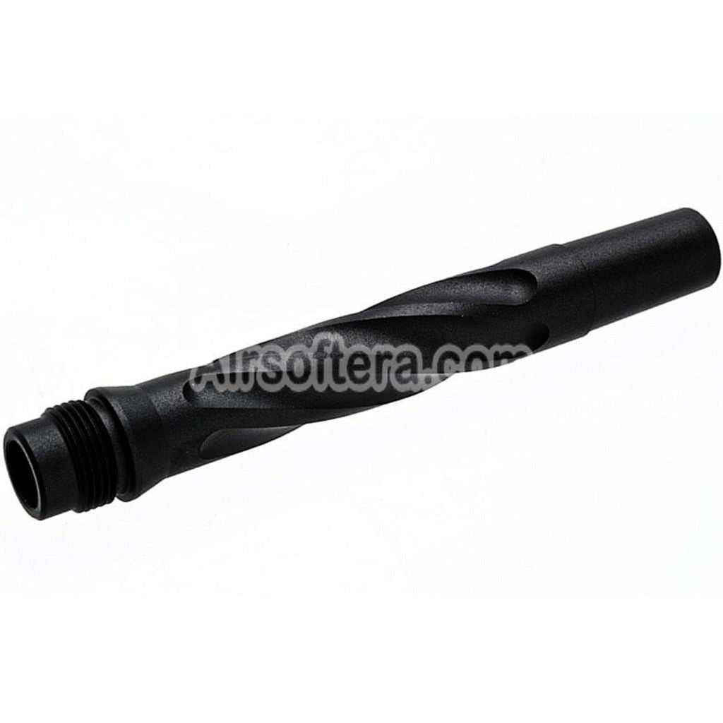 TTI Airsoft Twisted Spiral Fluted Outer Barrel -14mm CCW For TP22 GBB Airsoft For TTI Airsoft TP22 Series GBB Pistols Black