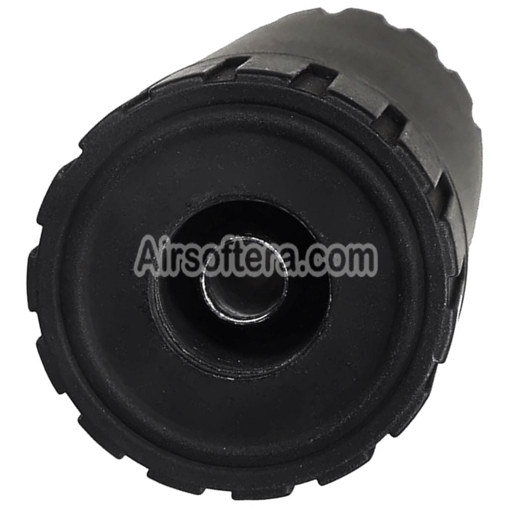 Airsoft APS 110mm Power Up Device "PUD" Silencer Suppressor Barrel Extension -14mm CCW Counter-Clockwise Thread Black