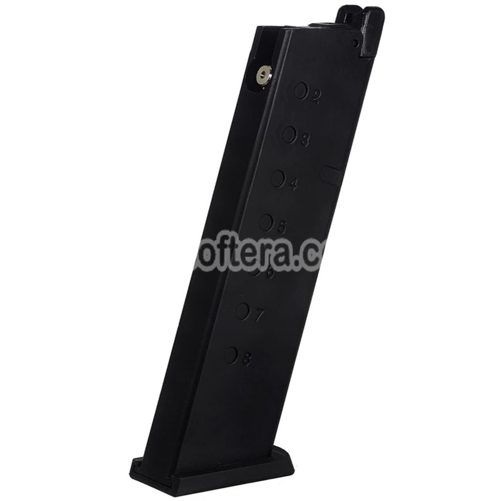 DOUBLE BELL 24rd Gas Magazine Suitable For 784 M945 Series GBB Pistols Airsoft Black