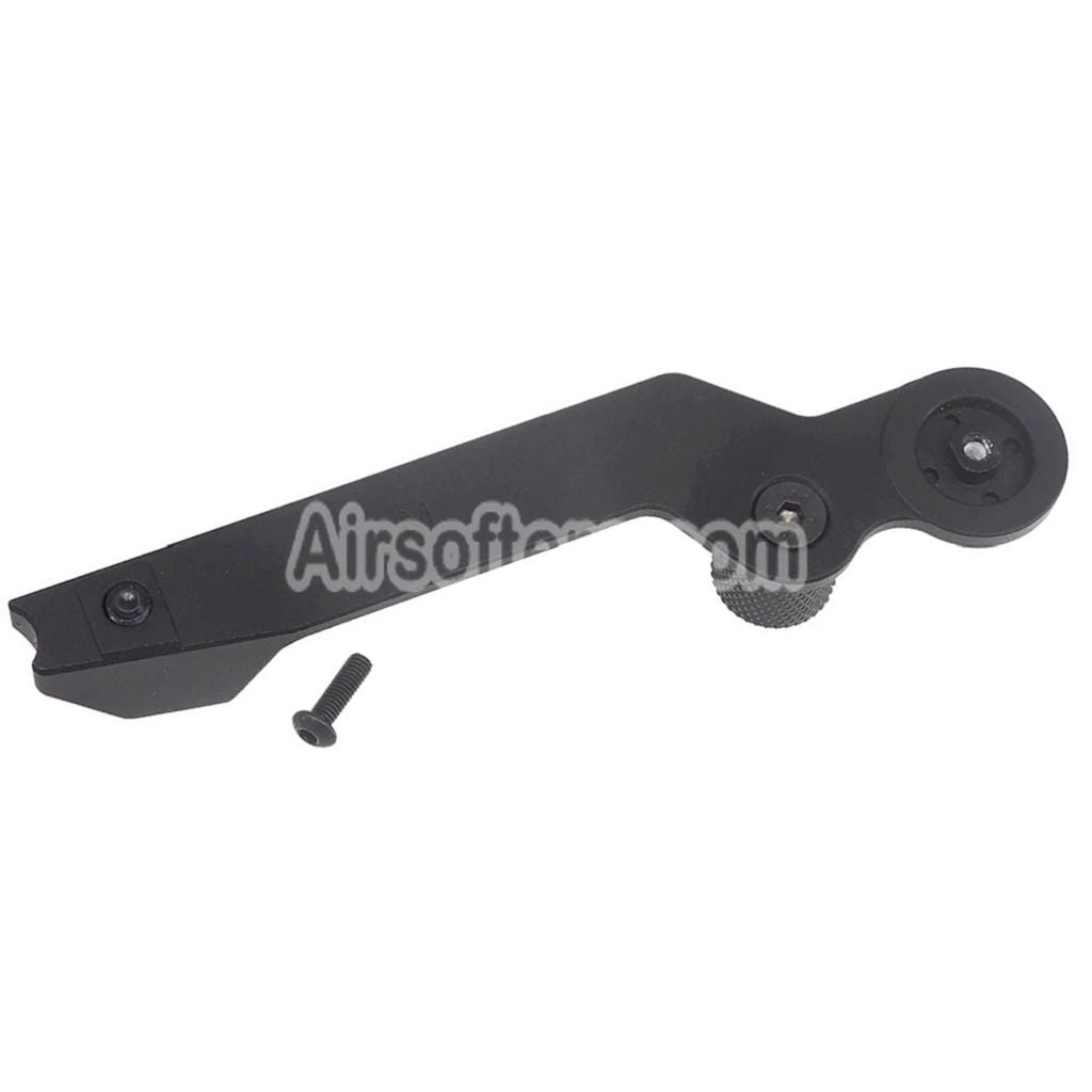 5KU CNC Aluminum Extended Lever Fire Selector For Tokyo Marui AKM AKX AK Series GBB Rifles Airsoft Black - AirsoftEra