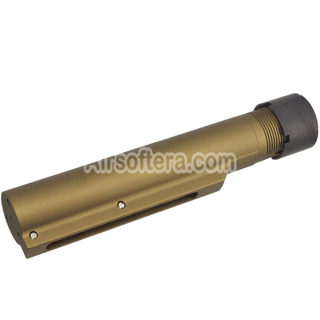 Guns Modify GM CNC Aluminum 6-Position Stock Buffer Tube For GM HA HK416 A5 Series MWS GBB Rifles Airsoft