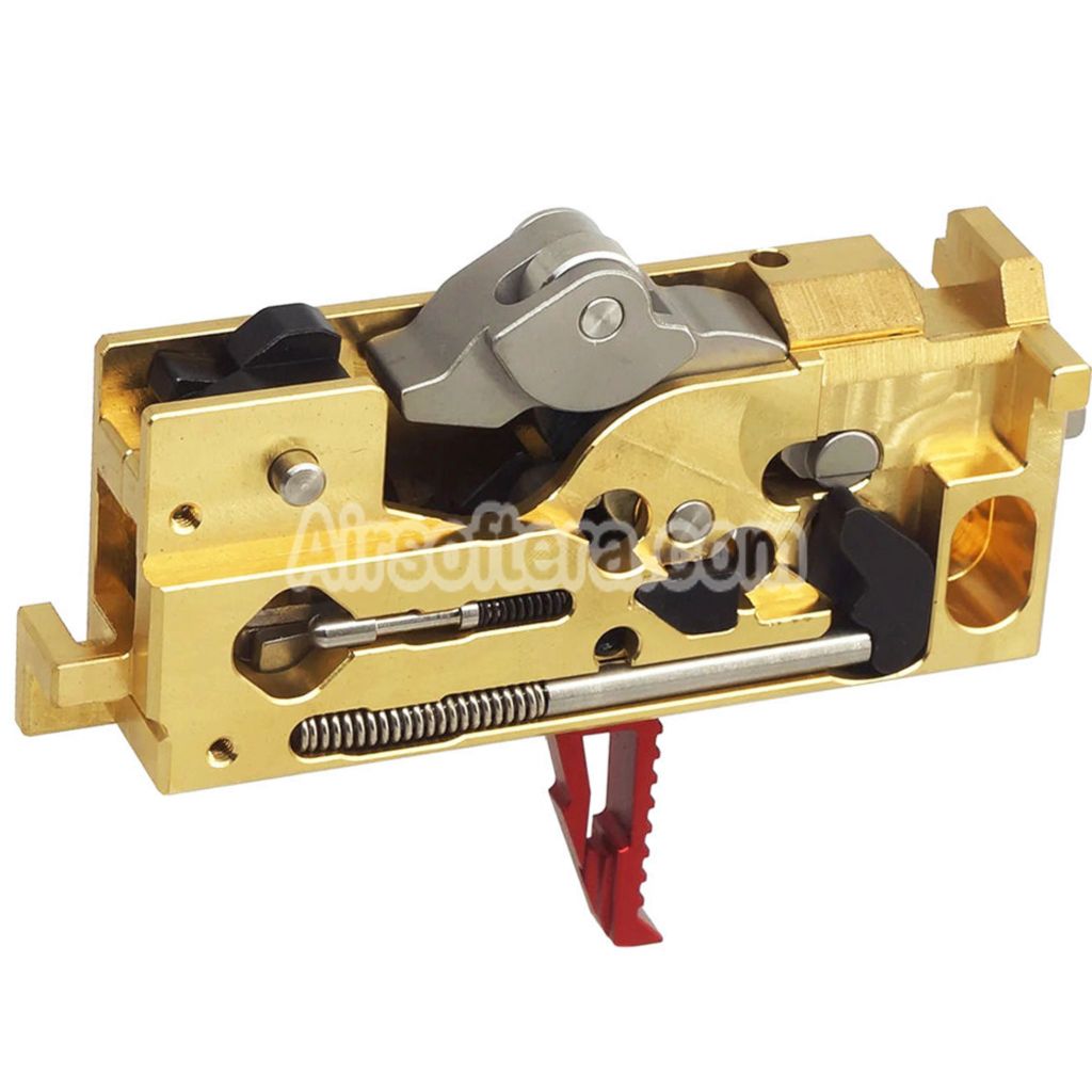 G&P EMG Strike Industries CNC Aluminum Adjustable Trigger Box For Tokyo Marui MWS M4 Series GBB Rifles Airsoft - AirsoftEra