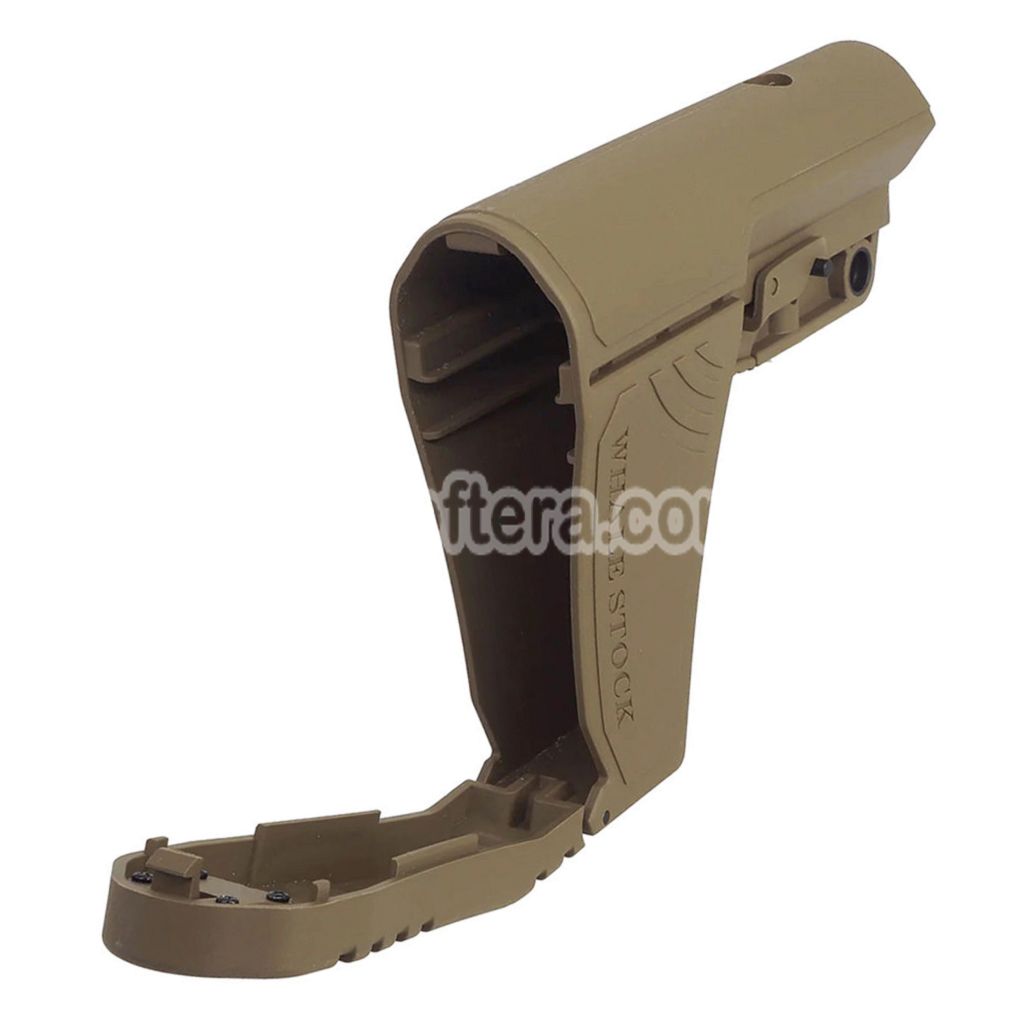 CYMA Large Storage Compartment Short Version WHALE Adjustable Stock Suitable For M4 M16 Series AEG Rifles Airsoft