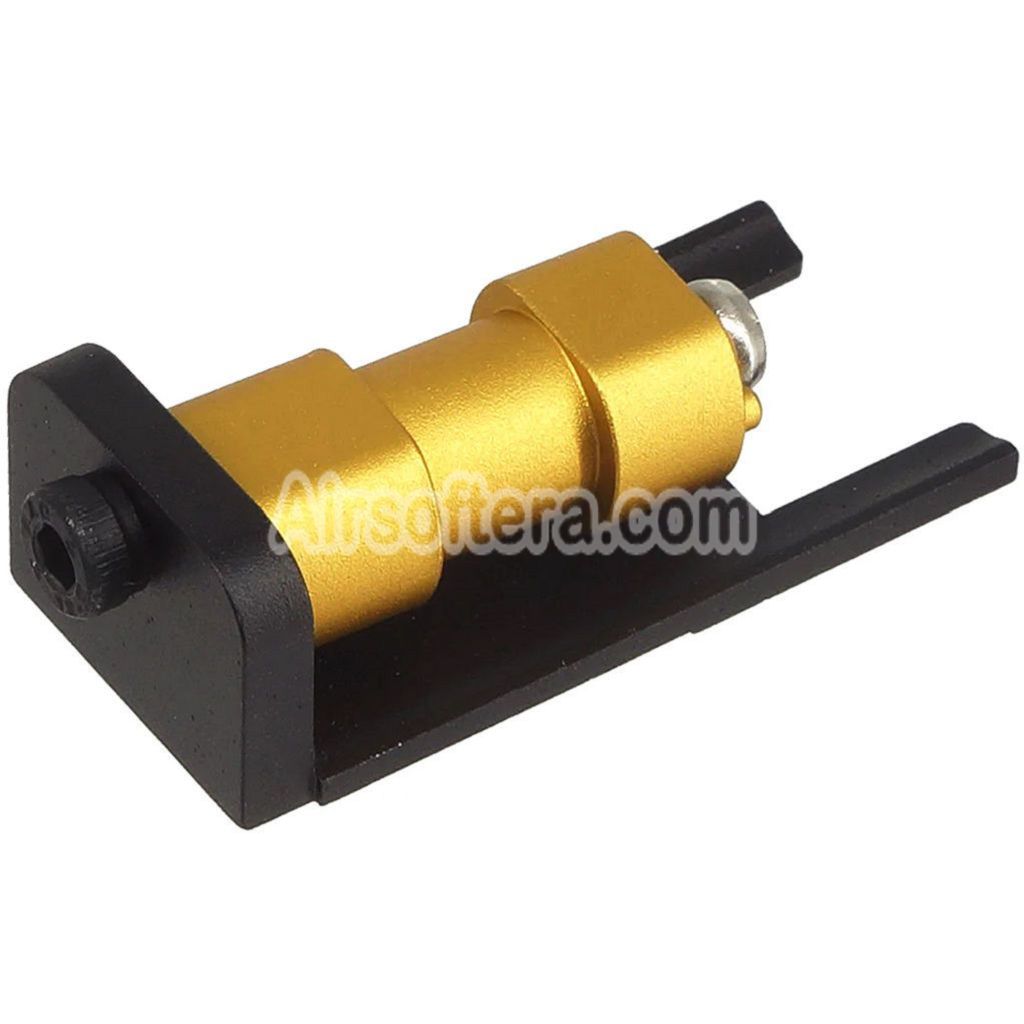 5KU CNC Aluminum Light Weight Blowback Housing For KJ Works ASG CZ Shadow2 Series GBB Pistols Airsoft Black/Gold - AirsoftEra