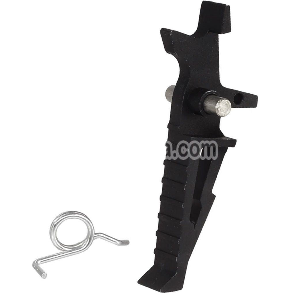 E&C Aluminum SI Style Speed Trigger For M4 M16 Series AEG Rifles Airsoft Black