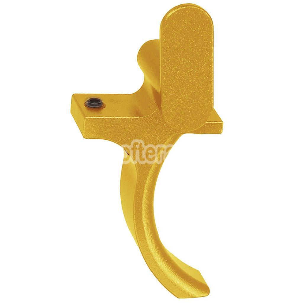 5KU CNC Aluminum Curved Style Trigger For SIG Air VFC P320 M17 M18 X-Series GBB Pistols Airsoft Gold - AirsoftEra