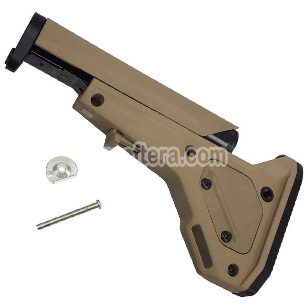 E&C UBR Gen.2 Style 8-Positions Retractable Stock Suitable For AR M4 M16 Series AEG Rifles Airsoft