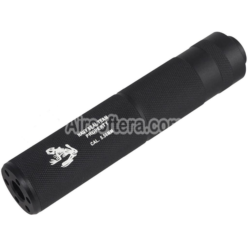 CYMA 155mm x 30mm Navy Seal Style Mock Suppressor Silencer Suitable For -14mm CCW Counter-Clockwise Thread