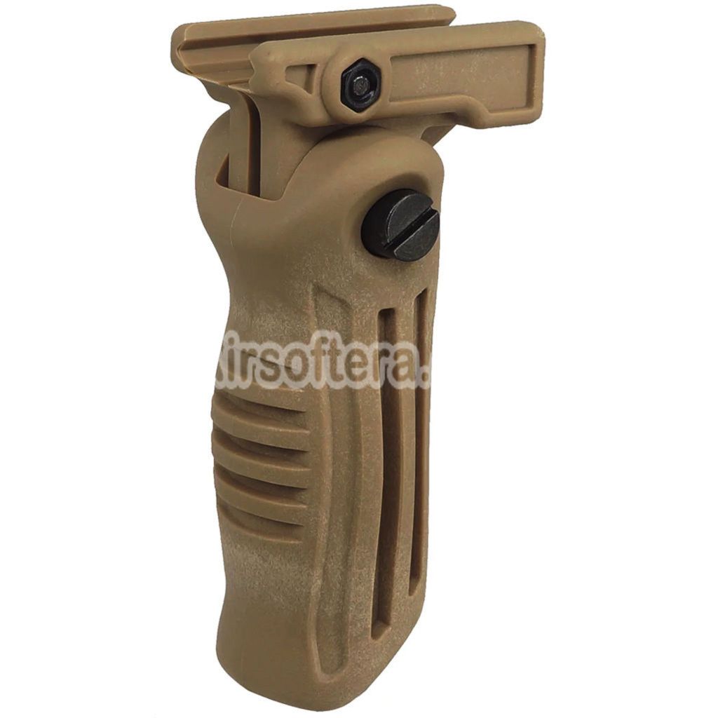 CYMA Polymer TDI Style Folding Tactical RIS Vertical Front Grip Foregrip Suitable For 20mm Rail System