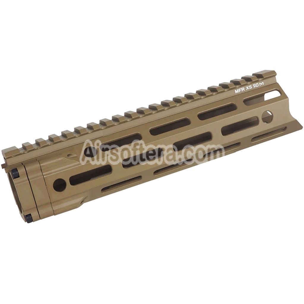 E&C MFR XS 9 Inches M-Lok Handguard Rail System For APS CYMA D-BOYS DOUBLE BELL E&C G&P JG Golden Eagle Matrix Tokyo Marui AR M4 M16 Series AEG Rifles Airsoft
