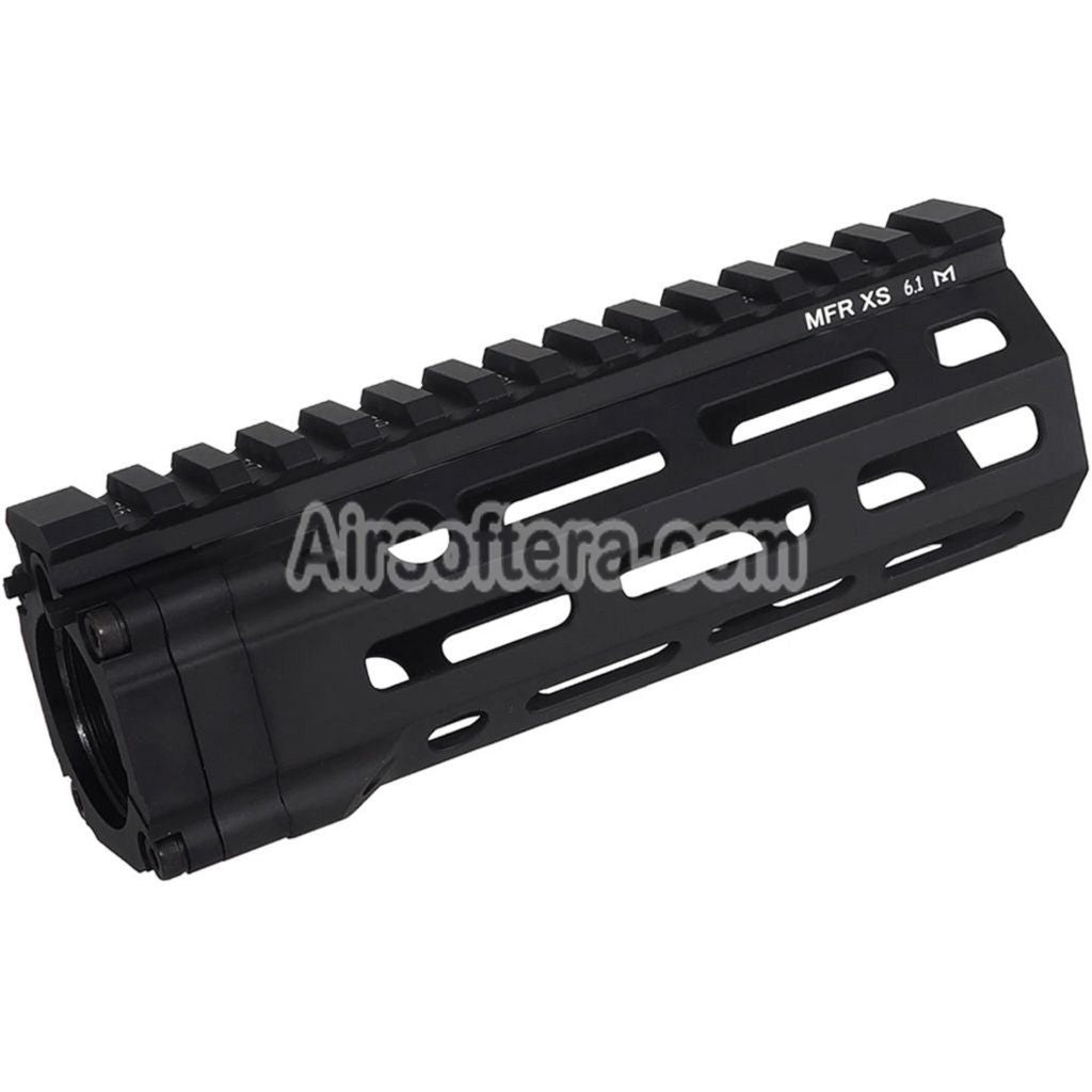 E&C MFR XS 6.1 Inches M-Lok Handguard Rail System For APS CYMA D-BOYS DOUBLE BELL E&C G&P JG Golden Eagle Matrix Tokyo Marui AR M4 M16 Series AEG Rifles Airsoft Black