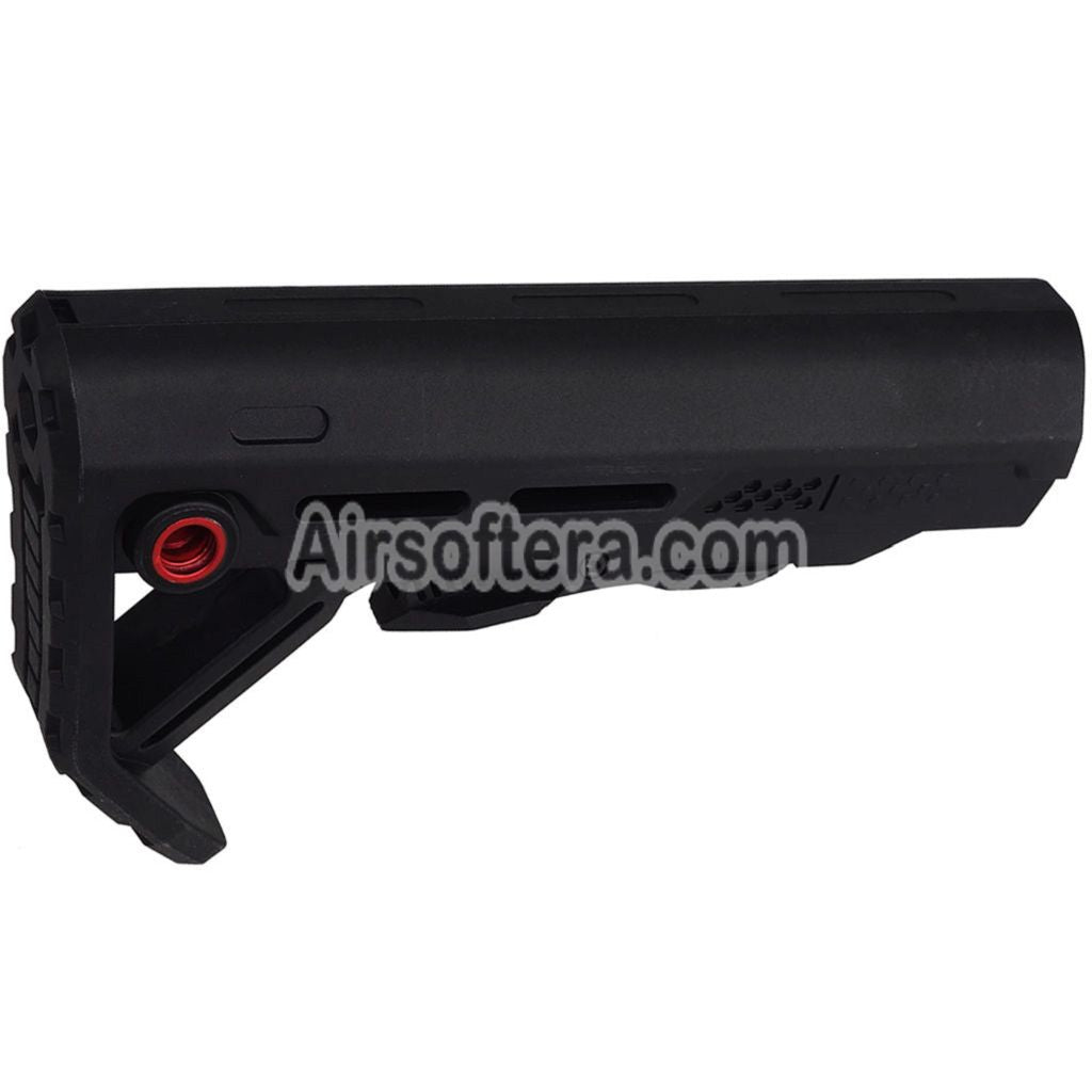 E&C MOD1 Style Retractable Stock Suitable For AR M4 M16 Series AEG Rifles Airsoft Black