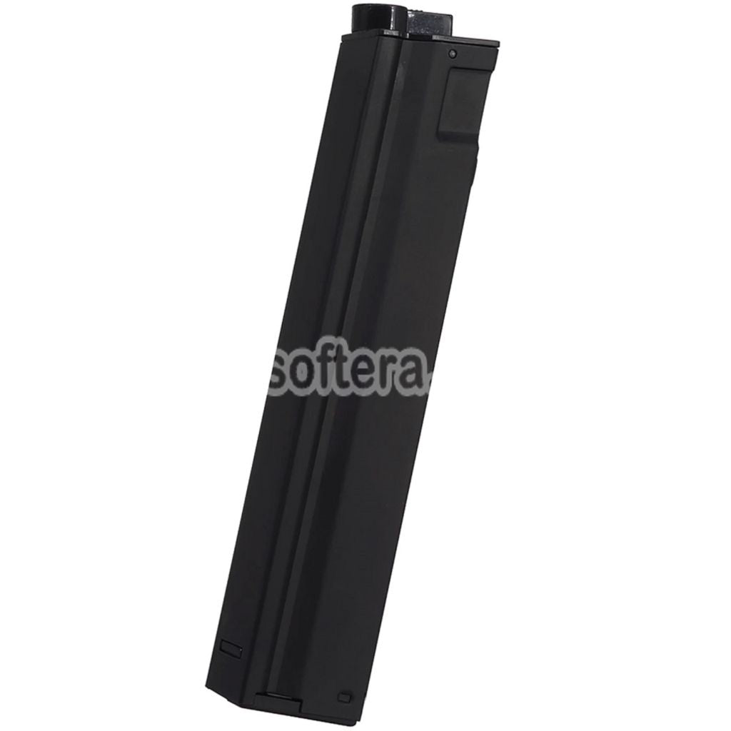 DOUBLE BELL 90rd Straight Mid-Cap Magazine Suitable For Classic Army / DOUBLE BELL / CYMA / G&P / Golden Eagle / JG / SRC / Tokyo Marui MP5 Series AEG Rifles Airsoft Black - AirsoftEra