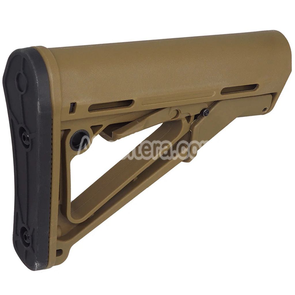 E&C CTR Style Retractable Stock Suitable For AR M4 M16 Series AEG Rifles Airsoft