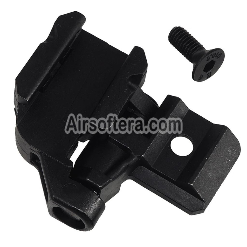 E&C Stock Hinge Adapter Suitable For 20mm Picatinny Rail E&C SIG MPX MCX Series Rifles Airsoft Black