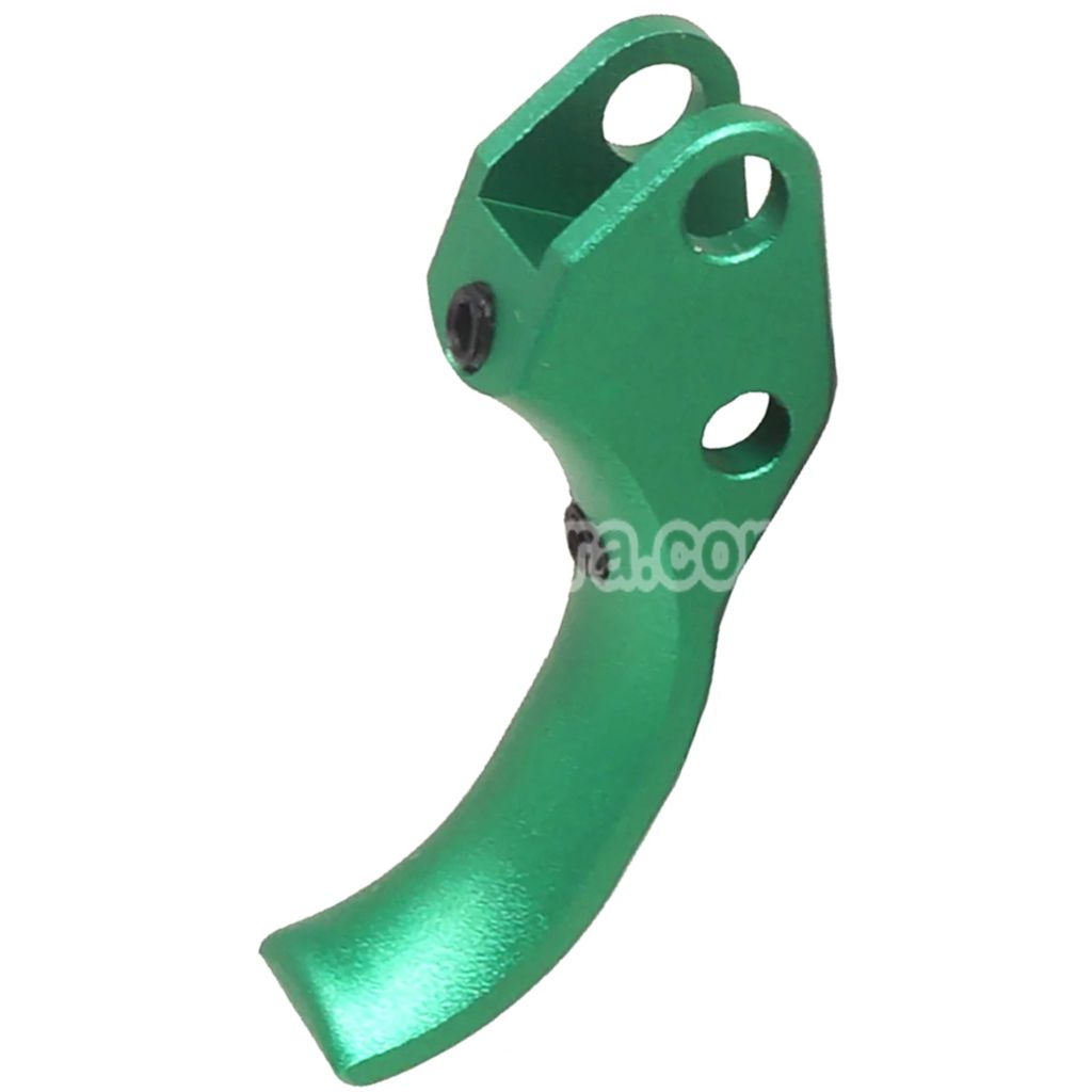 5KU CNC Aluminum Single Action Trigger Type-4 For KJ Works ASG CZ Shadow2 TS2 Series GBB Pistols Airsoft Green