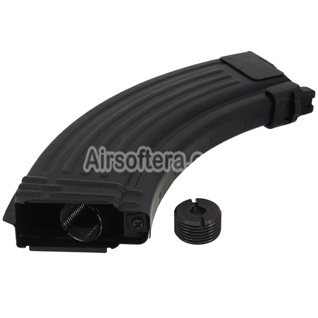GHK 40rd Co2 Magazine V3 For GHK AKM AK Series GBB Rifles Airsoft Black - AirsoftEra
