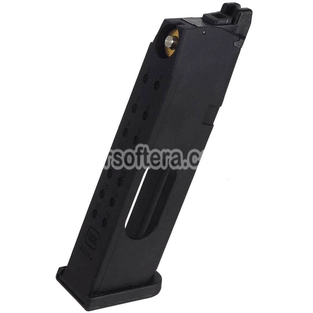 GHK 20rd Co2 Magazine For GHK G17 Gen3 Gen5 G45 Series GBB Pistols Airsoft Black - AirsoftEra