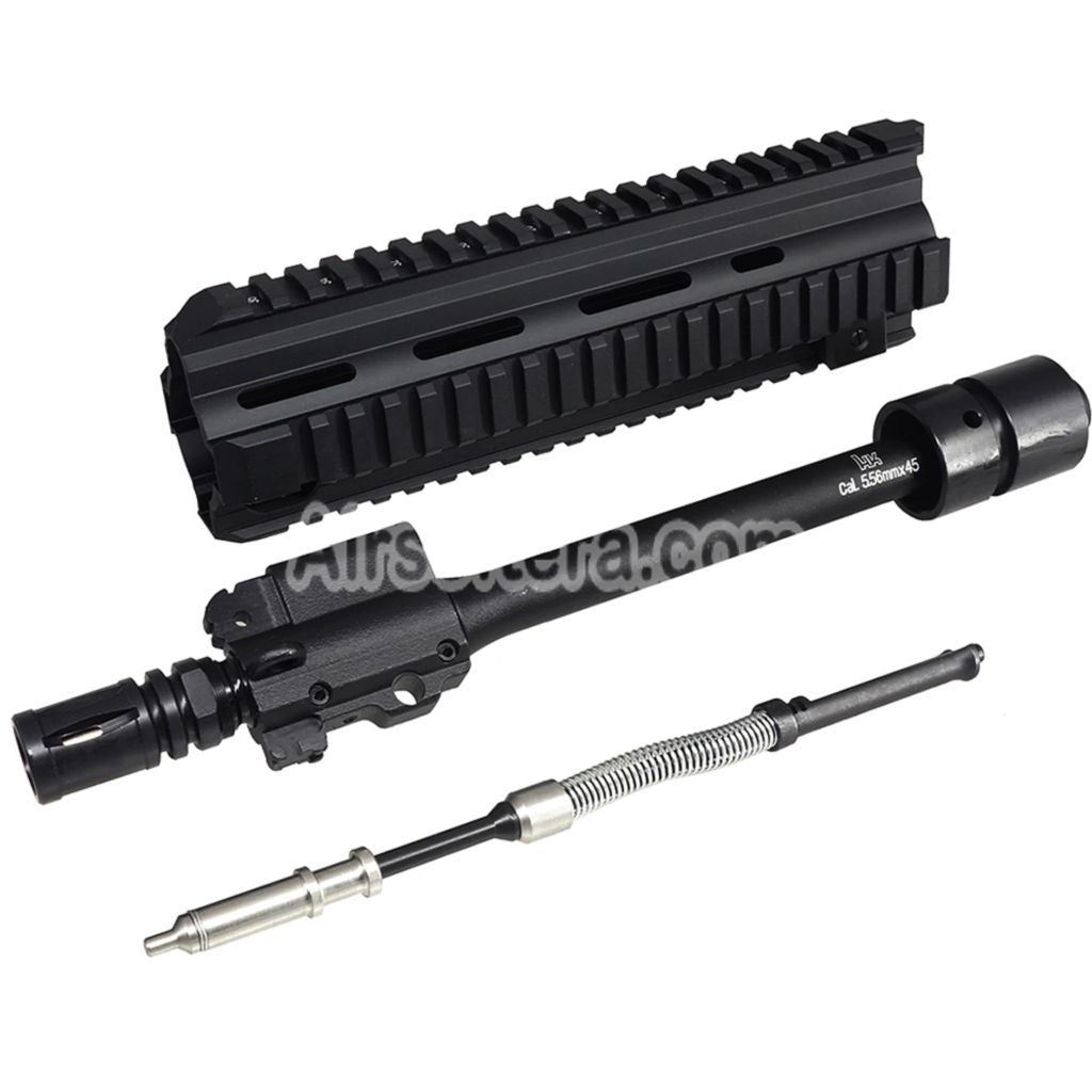 CYMA CGS HK416D Handguard Rail System Inner Outer Barrel Front Set Suitable For CYMA CGS HK416 Series GBB Rifles Airsoft Black
