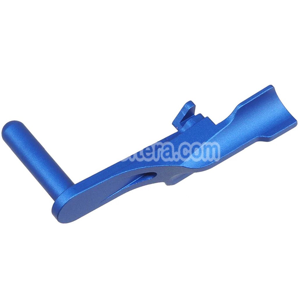 5KU CNC Aluminium Slide Stop Catch Type-2 For WE Tokyo Marui Hi-Capa Series GBB Pistols Airsoft Blue