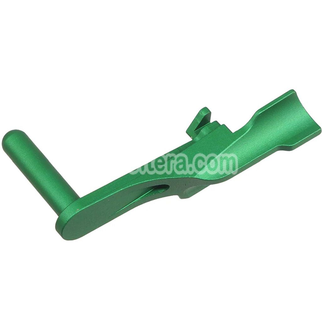 5KU CNC Aluminium Slide Stop Catch Type-2 For WE Tokyo Marui Hi-Capa Series GBB Pistols Airsoft Green