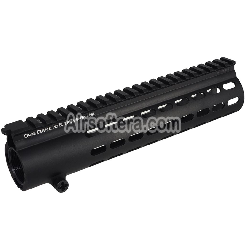 CYMA EMG Daniel Defense Licensed DD416 9.75 Inches Free Float Handguard Rail System Suitable For CYMA CGS HK416 416A5 Series GBB Rifles Airsoft Black