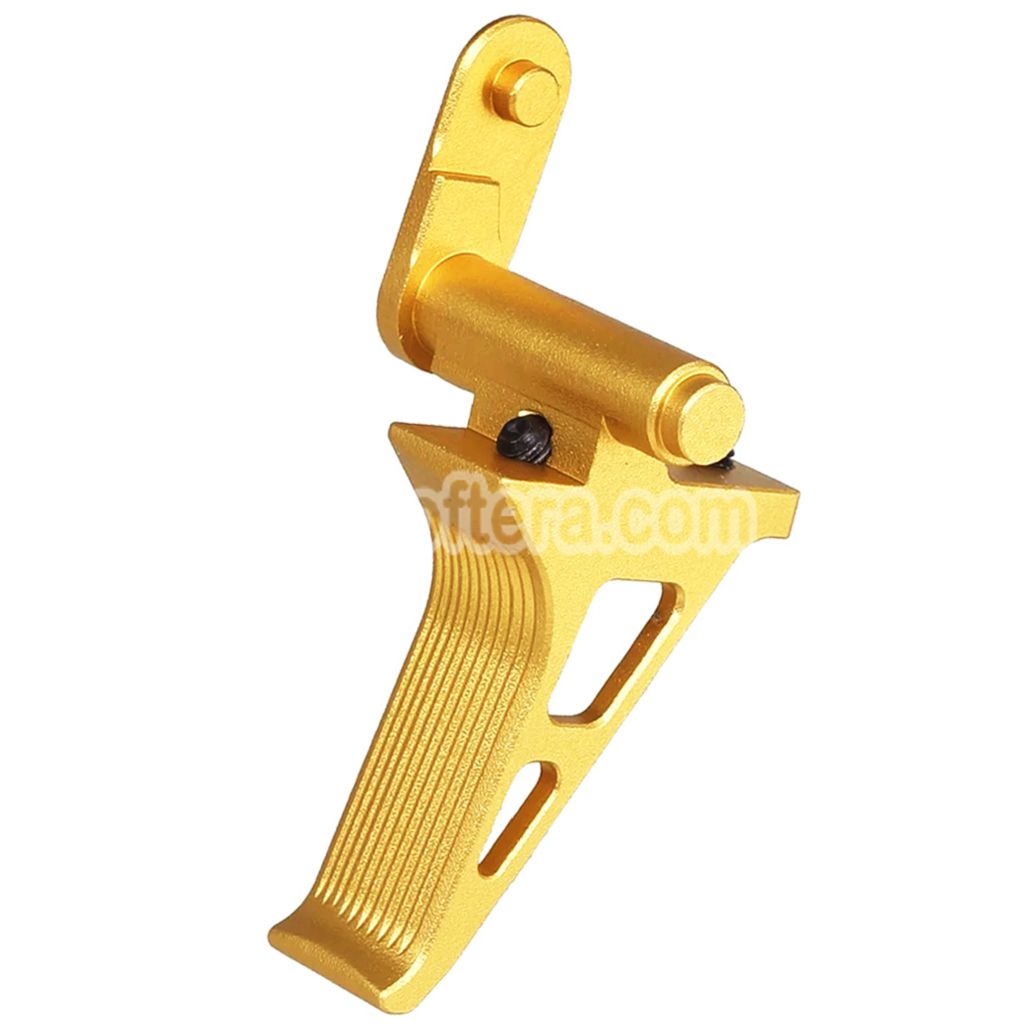 5KU CNC Aluminum Flat Trigger For SIG Air VFC P320 M17 M18 X-Series GBB Pistols Airsoft Gold
