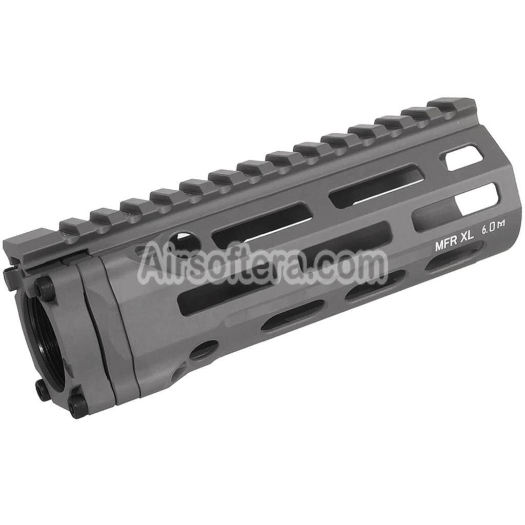 E&C MFR XL 6.0 Inches M-Lok Handguard Rail System For APS CYMA D-BOYS DOUBLE BELL E&C G&P JG Golden Eagle Matrix Tokyo Marui AR M4 M16 Series AEG Rifles Airsoft