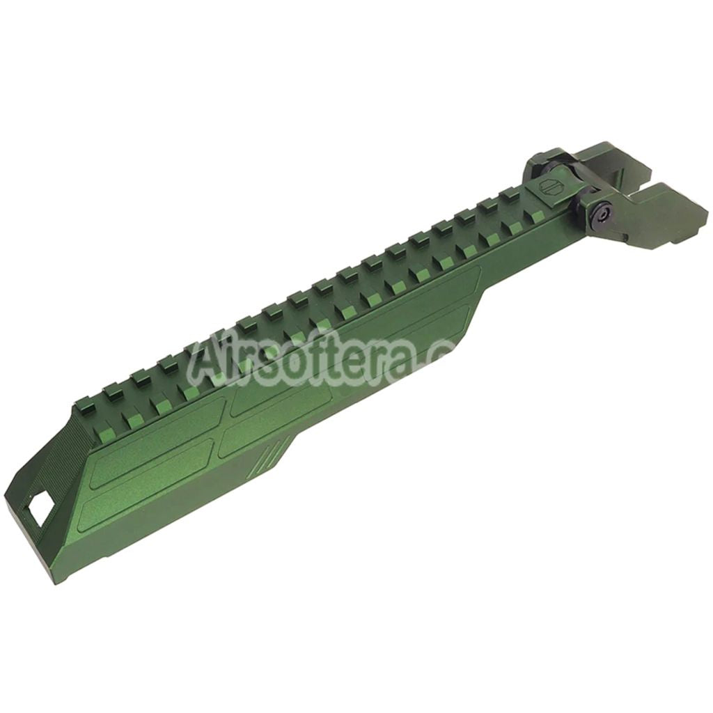 5KU CNC Aluminum M1913 20mm Railed Receiver Dust Cover Suitable For MMS Handguard CYMA AKM AK74 AK104 AK105 Series Rifles