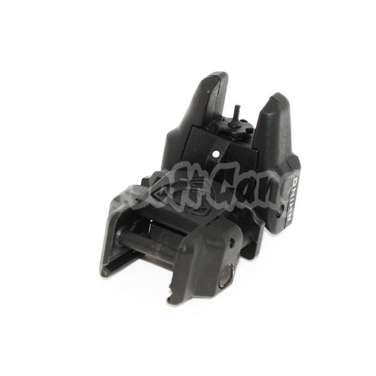 APS Rhino Auxiliary Flip Up Front Sight For AEG Airsoft Black