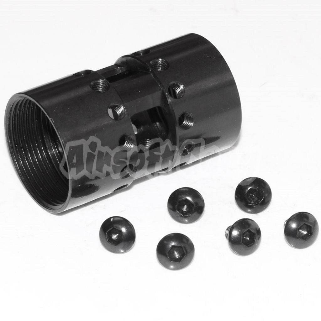 CNC Aluminum 15" Inches Keymod RAS Handguard Rail System For M4 M16 Series Airsoft Black