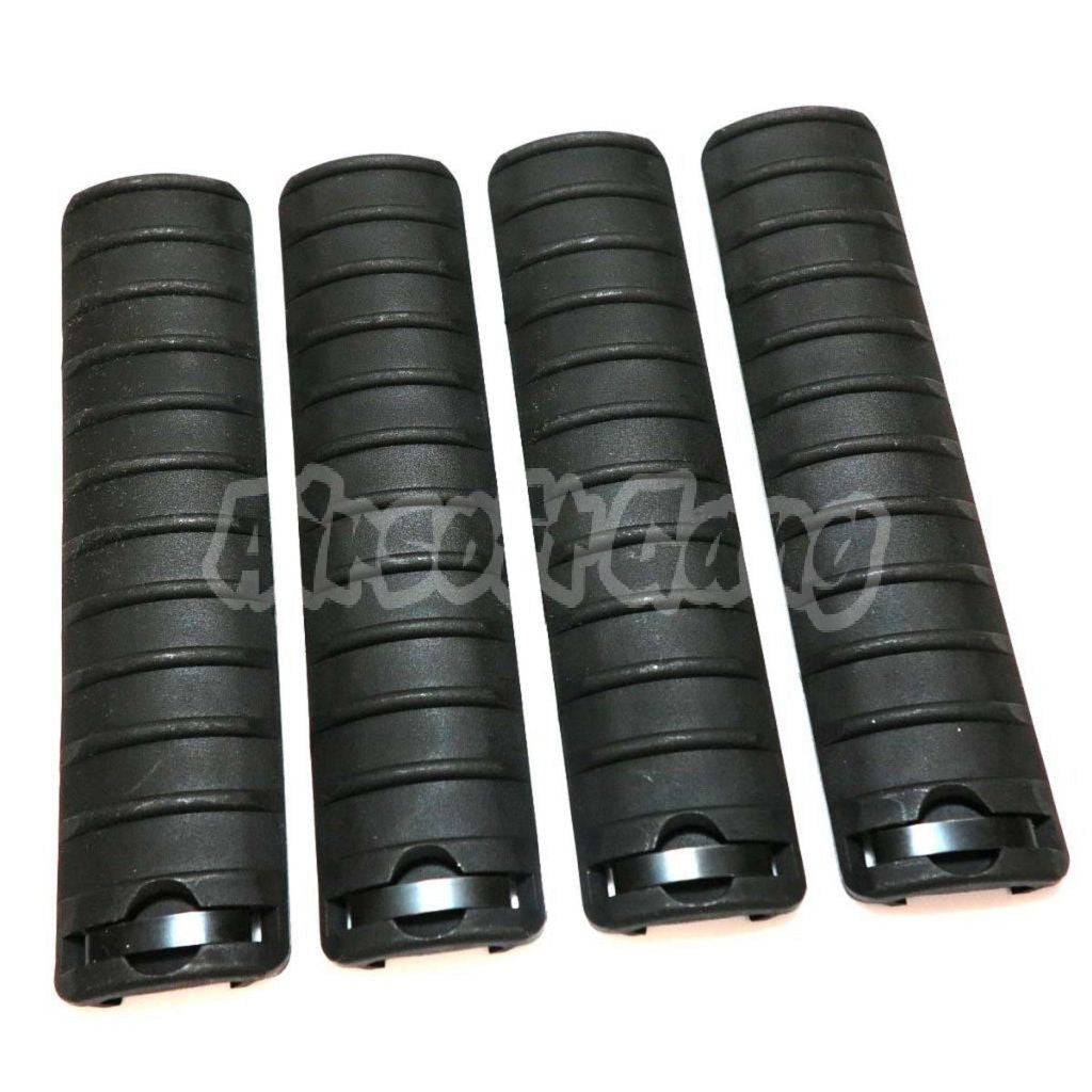 Energy 4pcs Set Knight's Type RIS RAS Rail Cover Panel Black