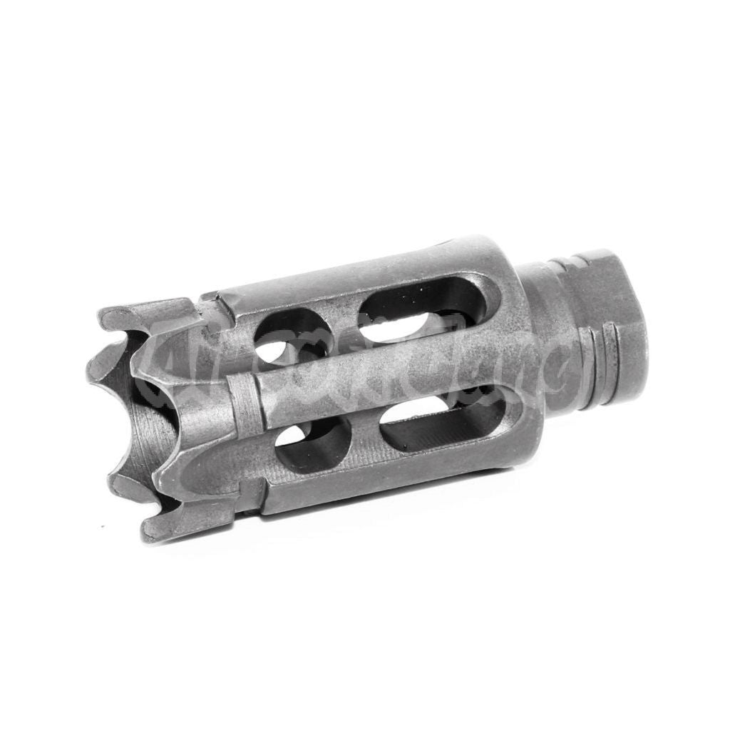 Airsoft 5KU Talon Style Breacher Brake Flash Hider For -14mm CCW Threading Rifles
